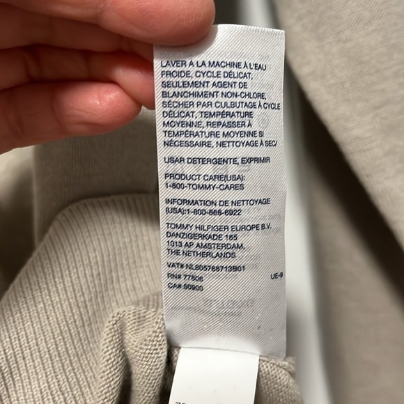 TOMMY HILFIGER Cotton Crew Neck Sweater, Size XL - Picture 9 of 9